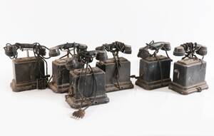 Bordstelefon 6st, 1900-talets första hälft