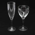  SERVISDELAR, 9 delar, glas Chateau, Bertil Vallien, Kosta Boda.