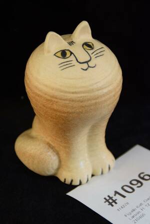 Figurin Katt, Gustavsberg Lisa Larson, H 12 cm