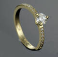 Brillant ring ca. 0.52 ct.