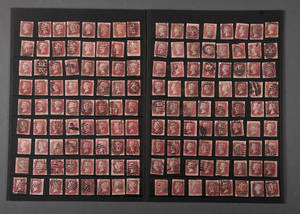 England 238 stk. One penny red.