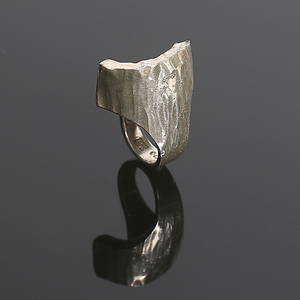  RING, silver, Rey Urban, Stockholm, 1972. Vikt 16 gram.