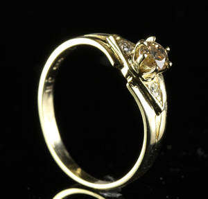 Brillant ring ca. 0.32 ct.