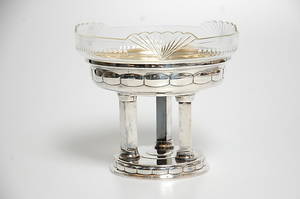 BORDSUPPSATS, nysilver, 1900-talets första del.