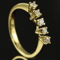 Alliance ring ca. 0.35 ct. Frit valg af ringstørrelse.
