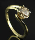 Solitaire ring ca. 1.14 ct.