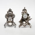  KLOCKSTÄLL samt FICKUR, 3 delar, 18001900-tal.