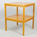  LAMPBORD, 1 par, teak, 19601970-tal.