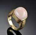Lund of Copenhagen. Guldring med koral