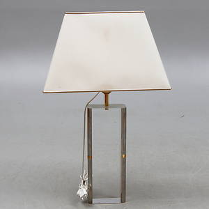  BORDSLAMPA, stomme i plast, 192000-tal.