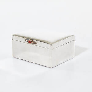 Cigarettetui silver