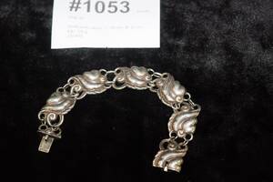 Armband i silver, L 18 cm, B 2 cm