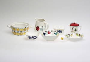  SERVISDELAR, 8 delar, Picknick Marianne Westman, Rörstrand.