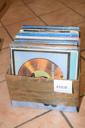 LP-skivor vinyl, parti