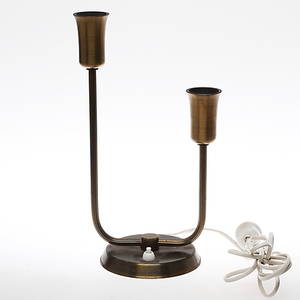 BORDSLAMPA, omkring 1900-talets mitt.