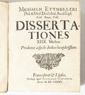 Ettmüller´s Dissertations 1685