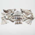  BESTICK, ca 87 delar, Haga, nysilver, 1900-tal.