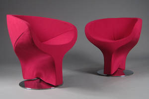 Moderne design - Par loungechairs 2