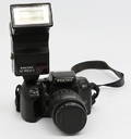  KAMERA, Pentax Z-1, originalblixt.