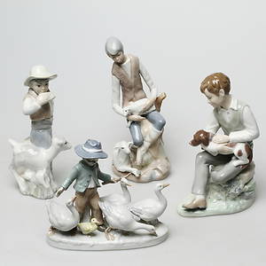  FIGURINER 4 st, mestadels Spanien.