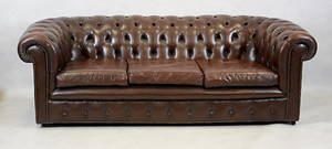 SOFFA, Chesterfield-modell, 1900-talets.