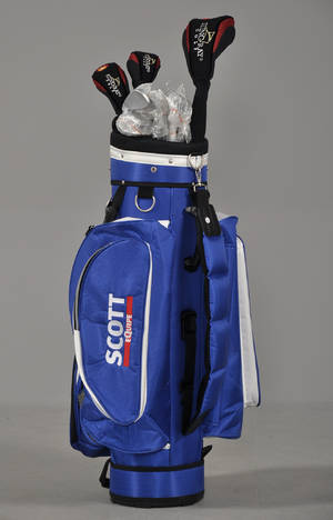 Scott EquipeStingray komplet golfsæt med grafitskafter. Herresæt til højrehåndsspillere
