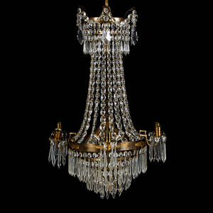 Ljuskrona Karl Johan-stil