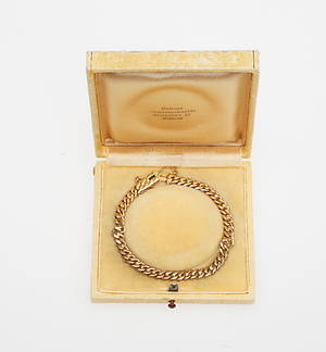  ARMBAND, 18 k, Guld.