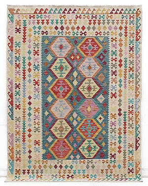  MATTA, Orientalisk, Kelim, Uzbak, 240 x 175 cm.