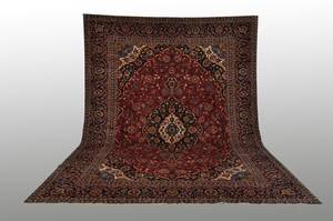 Persisk Kashan, 395 x 295 cm
