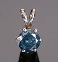Diamant vedhæng, ca. 0.50 ct