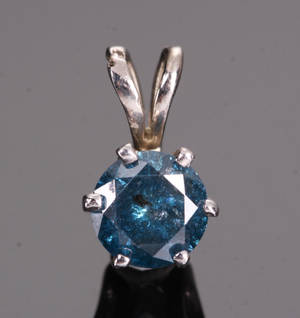 Diamant vedhæng, ca. 0.50 ct