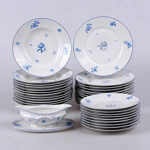  MATSERVIS, 34 delar, Rosenthal, 1900-tal.