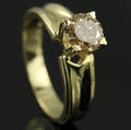 Solitaire ring ca. 1.25 ct.