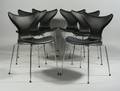 Arne Jacobsen, 6 stole, Mågen 3208, for Fritz Hansen 2009 6