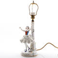 Bordslampa porslin