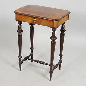  SYSKRIN, mahogny, 1880-tal.