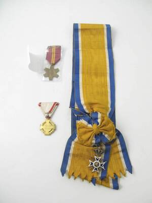 Ordnarmedaljer, 3 st