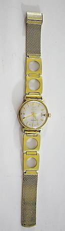  ARMBANDSUR, herr, Lanco automatic, datum.