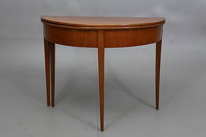 SPELBORD, mahogny, 1800-talets fjärde kvartal.