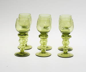  REMMARE, glas, 6 st, 1900-tal.
