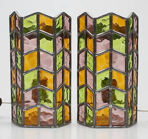  LAMPETTER. för hörnmontering, 1900-tal.