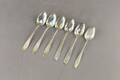 Teskedar i silver 6 st