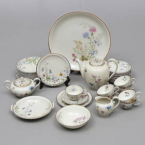  KAFFESERVIS, 36 delar, Krautheim, Tyskalnd.