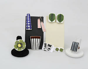 SMYCKEN, porslin, 9 stycken, bland annat Gustavsberg, 1900-2000-tal.