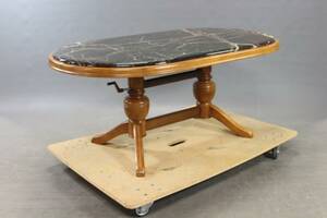 Soffbord med marmorskiva