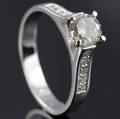 Brillant ring ca. 0.82 ct.