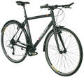 Carrara Vanquish Mens aluminium sports gadecykel, kokssort