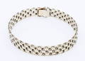  ARMBAND, 14k guld, vikt  32,6 gr.