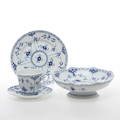  KAFFESERVISDELAR, 13 delar, porslin, Musselmalet, Royal Copenhagen.